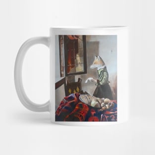 Viola, a Vixen Reading a Letter at  an Open Window Mug